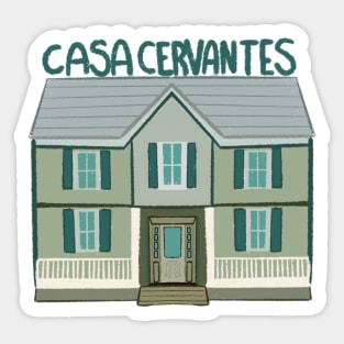 Casa Cervantes Wellesley College Sticker